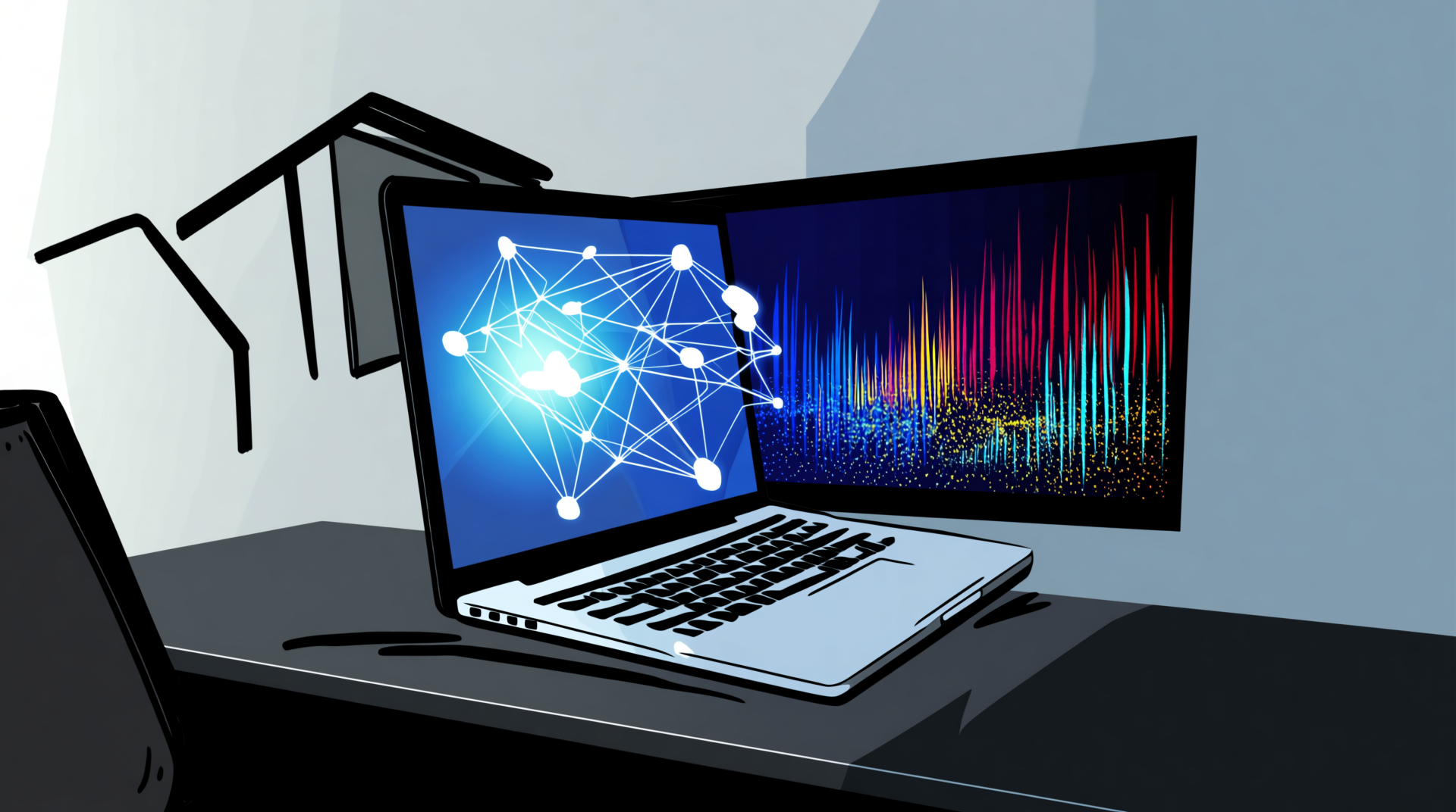 A computer screen showing analytics dashboards for top affiliate networks in 2026.