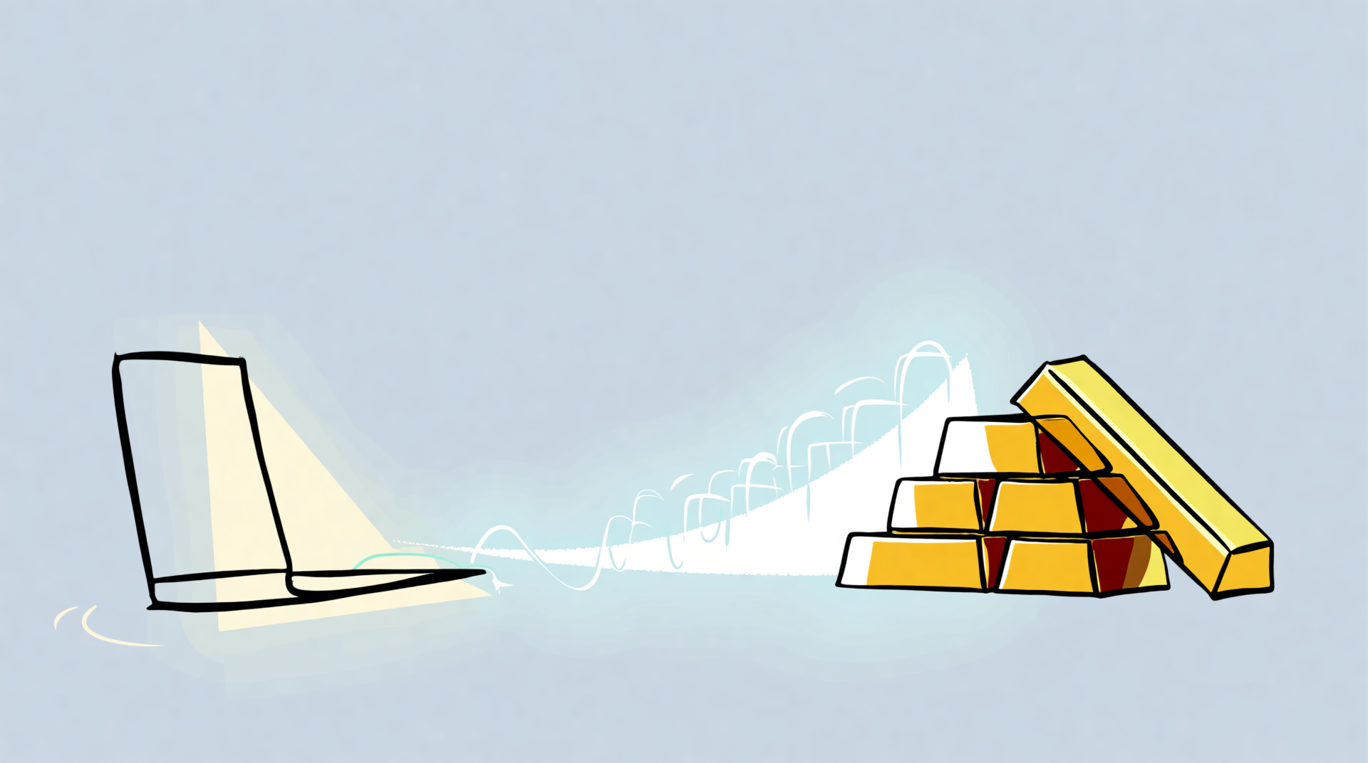 Close up of a computer screen showing affiliate tracking links and a dashboard with commission data.