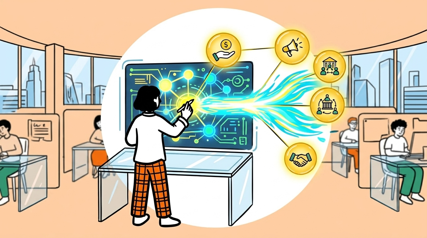 Dashboard showing affiliate marketing lead generation metrics and pay-per-lead campaign growth in 2026.