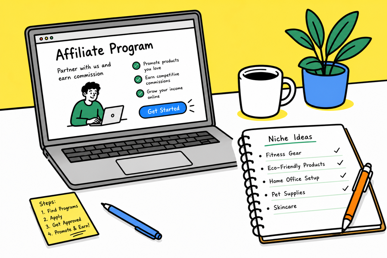 A beginner's guide to joining affiliate programs